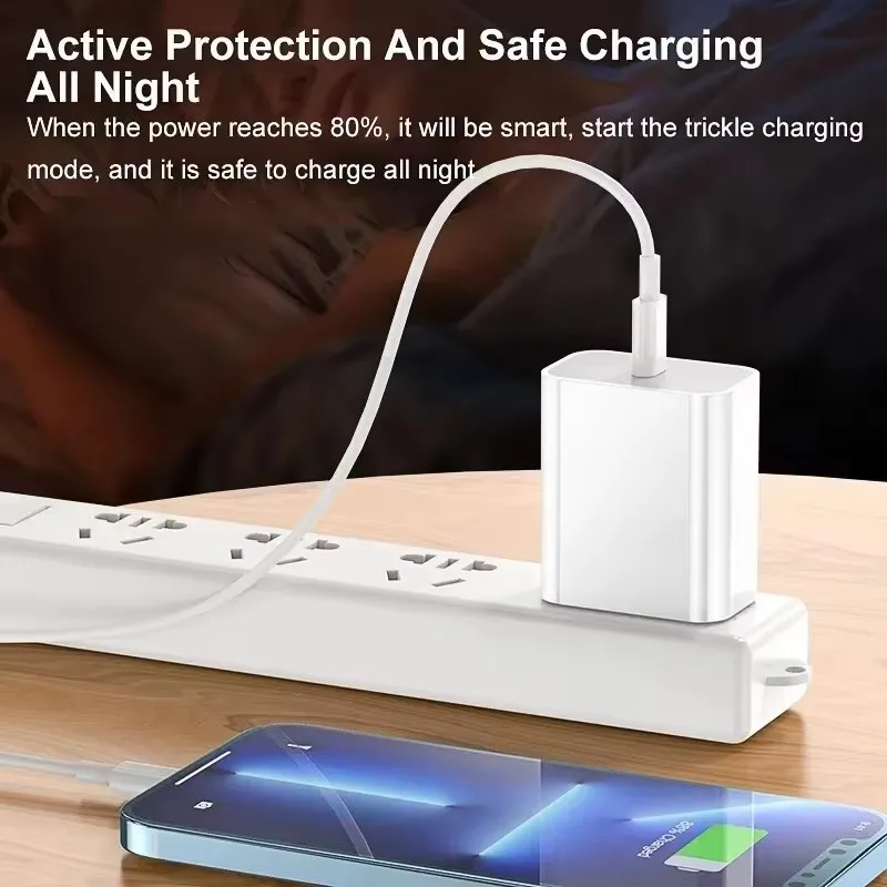 35W PD Original Fast Charging USB Cable for iPhone 14 8 7 Plus 13 12 11 Pro XS Max XR X USB C Rapid Charger Cable 1m 1.5m 2m 3m-6