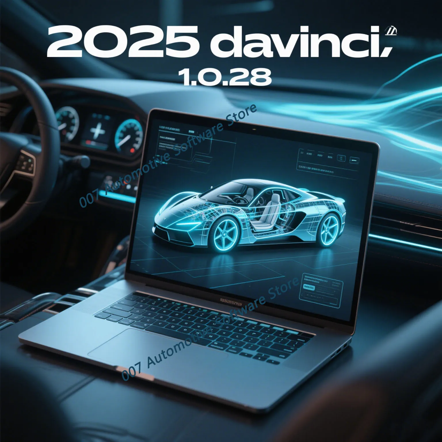 2025 Davincie 1.0.28 pro ECU Automotive Diagnostic Software Compatible with Windows 7 Supports KESS/KTAG for Programming