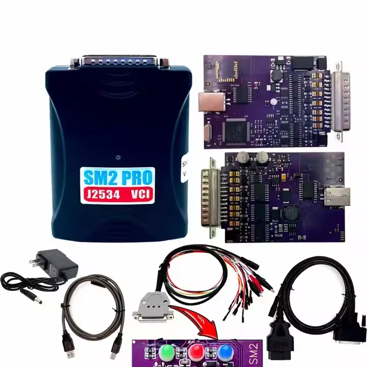 SM2 PRO J2534 VCI PCM ECU Programmer Auto ECU Programming Tools With V1.20 and 1.21 Dongle-2
