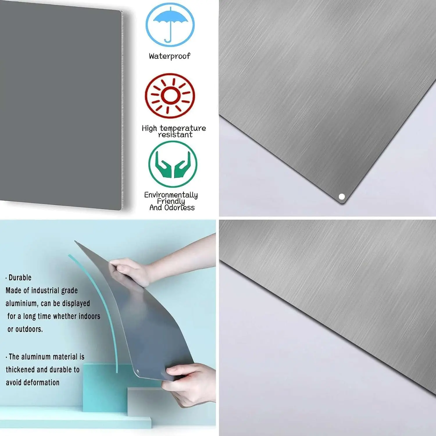 Days Since Last Incident Sign Reflective Aluminum Metal Warning Signage With Symbol For Indoor Outdoor Use-Aluminum-6