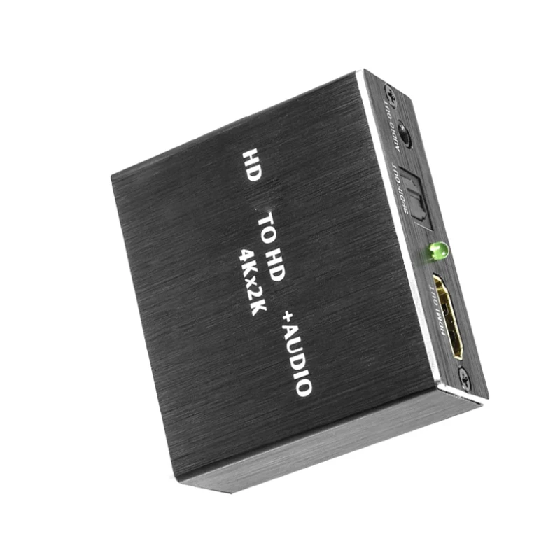 4K x 2K Video Audio Extractor HDMI-Compatible to 3.5MM Audio Converter SPDIF Optical TOSLINK Stereo Out Splitter Adapter-6