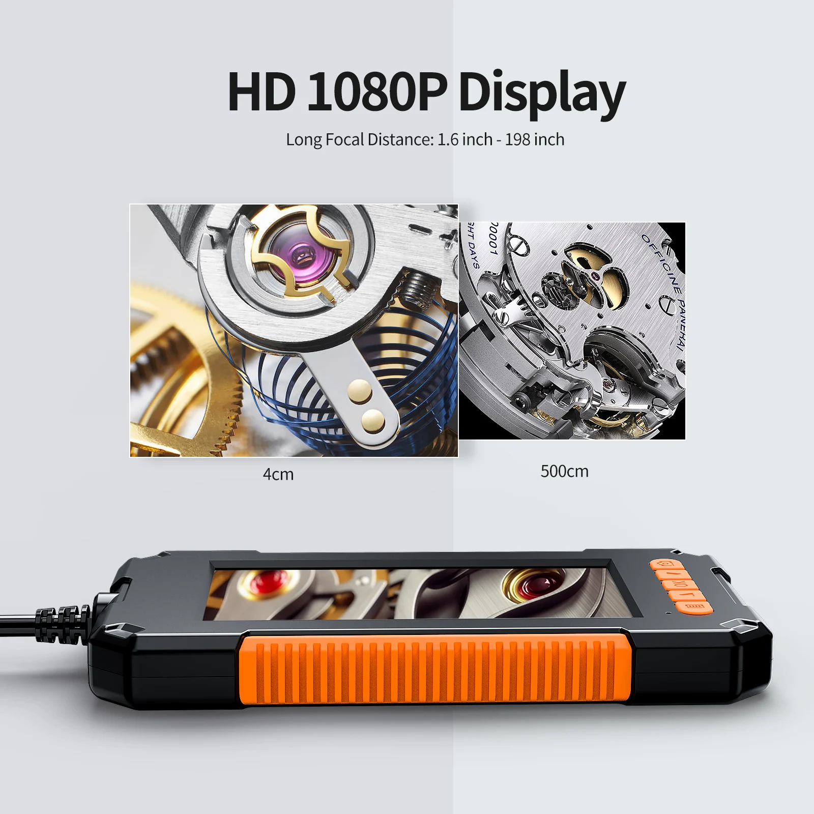 P40 Single Dual Lens Industrial Endoscope 4.3 