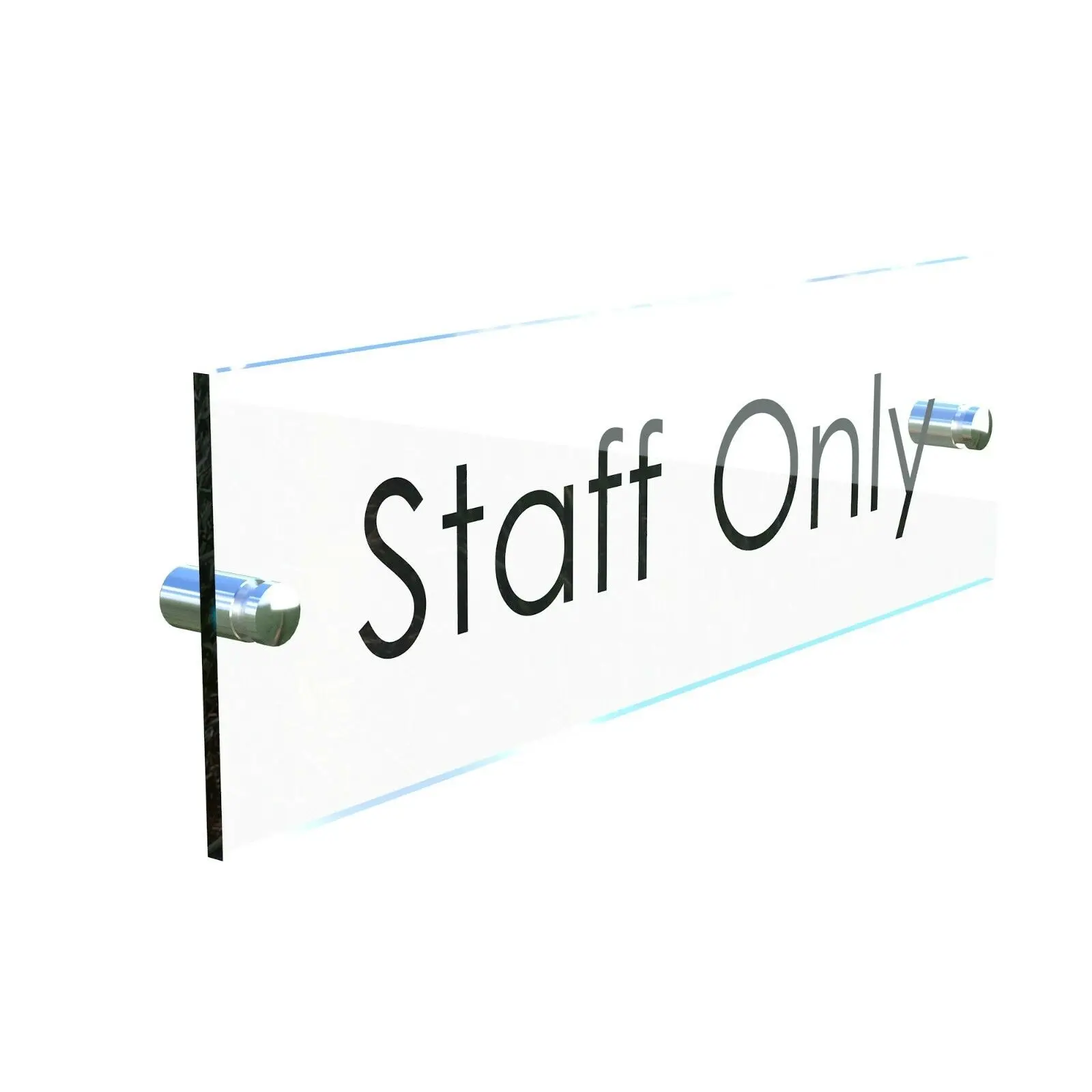 Office Door Wall House Number Sign Plaque- Quality Glass Effect Acrylic Perspex Signage Finished Item or Customized Item-2