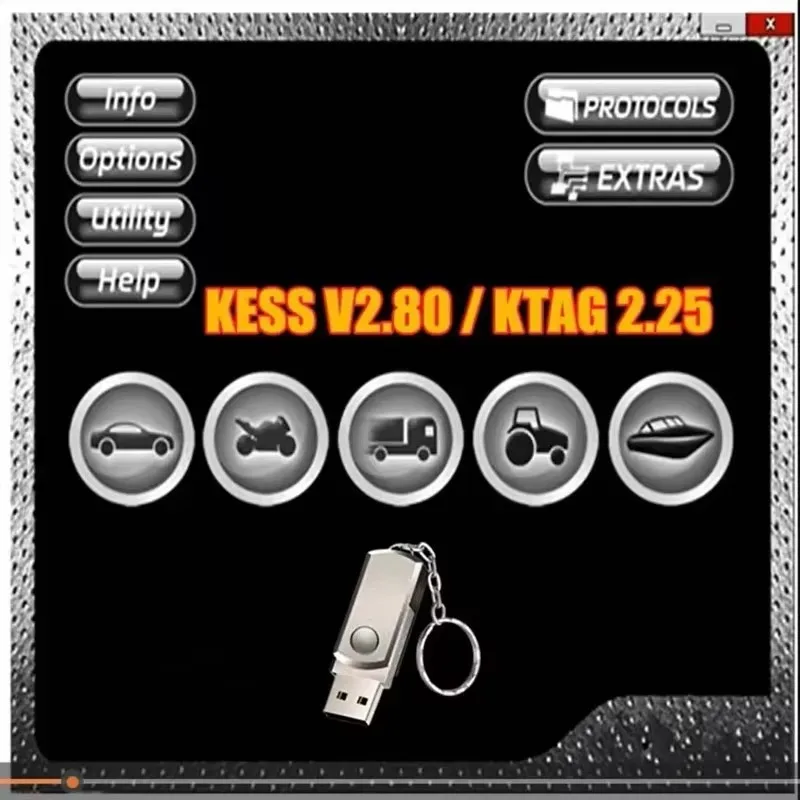 2024 Ksuite 2.80 ECU Programming Software: Multi-Vehicle Support KESS V2 V5.017 RSA Fix-5
