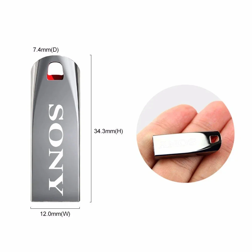 SONY Flash Drives 2TB Usb 3.0 Mini High Speed Metal Pendrive 1TB 512GB Stick Portable Drive Waterproof Memoria Storage U Disk-2