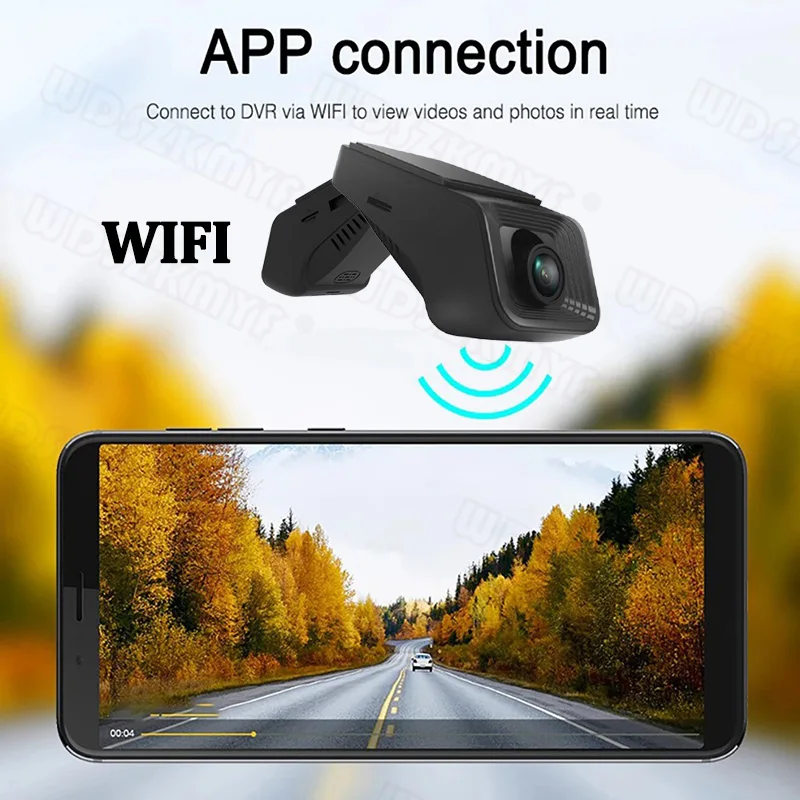 ADAS Dashcam 1080P Camera for Cars WIFI APP Car DVR Universal Video Recorder For Android Car DVD Player Navigation System-4