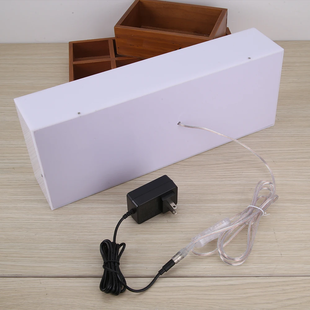 Lightbox Custom Lighting Signs For Food Truck Dining Car Acrylic Signage Shop Sign Single Side Advertising Board Light Box-5