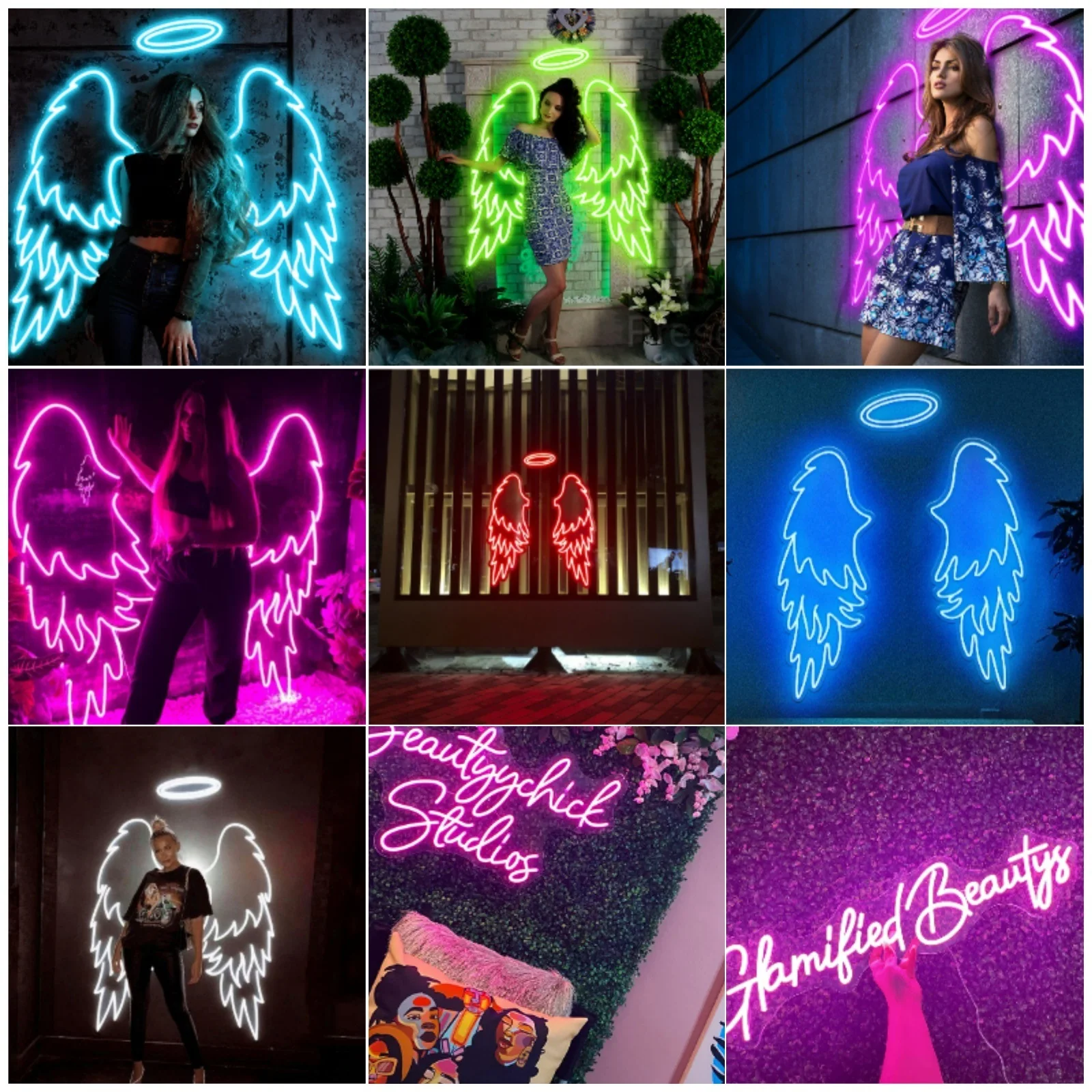 Private Custom Neon Sign Personalised Business Logo Name Design Room Wall LED Light Birthday Party Wedding Decoration Night Lamp-6