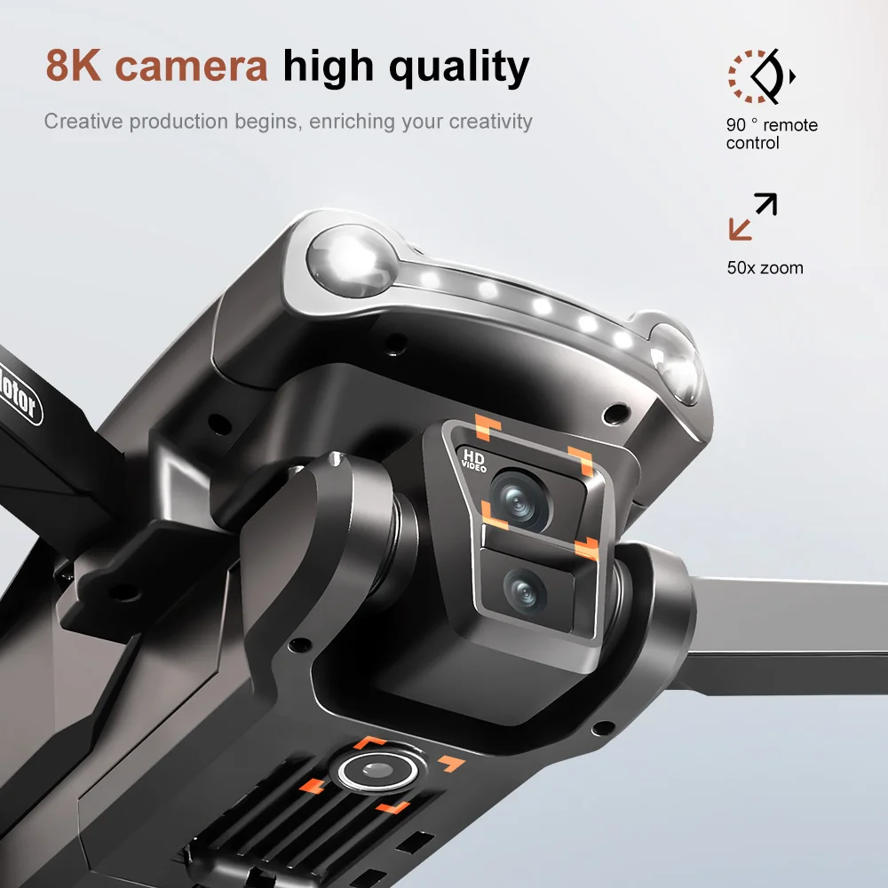 For Xiaomi V198GPS Drone ESC 8K Profesional  Brushless Laser obstacle avoidance Aerial Optical Foldable Quadcopter Mini Dron New-2