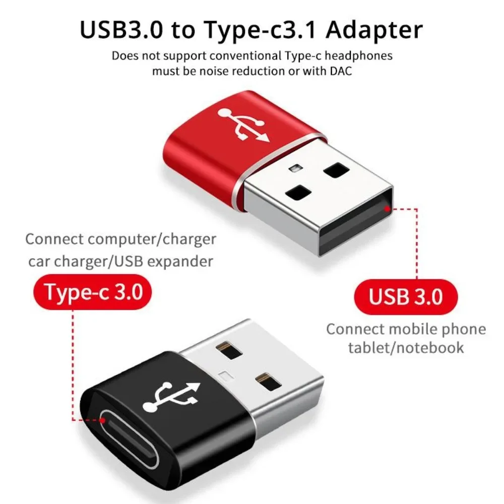 USB3.0 To Type C OTG Adapter Accessory for IPhone 11 12 13 14 Pro Max Type-c Female To USB Male Converter for Apple IPad Samsung-4