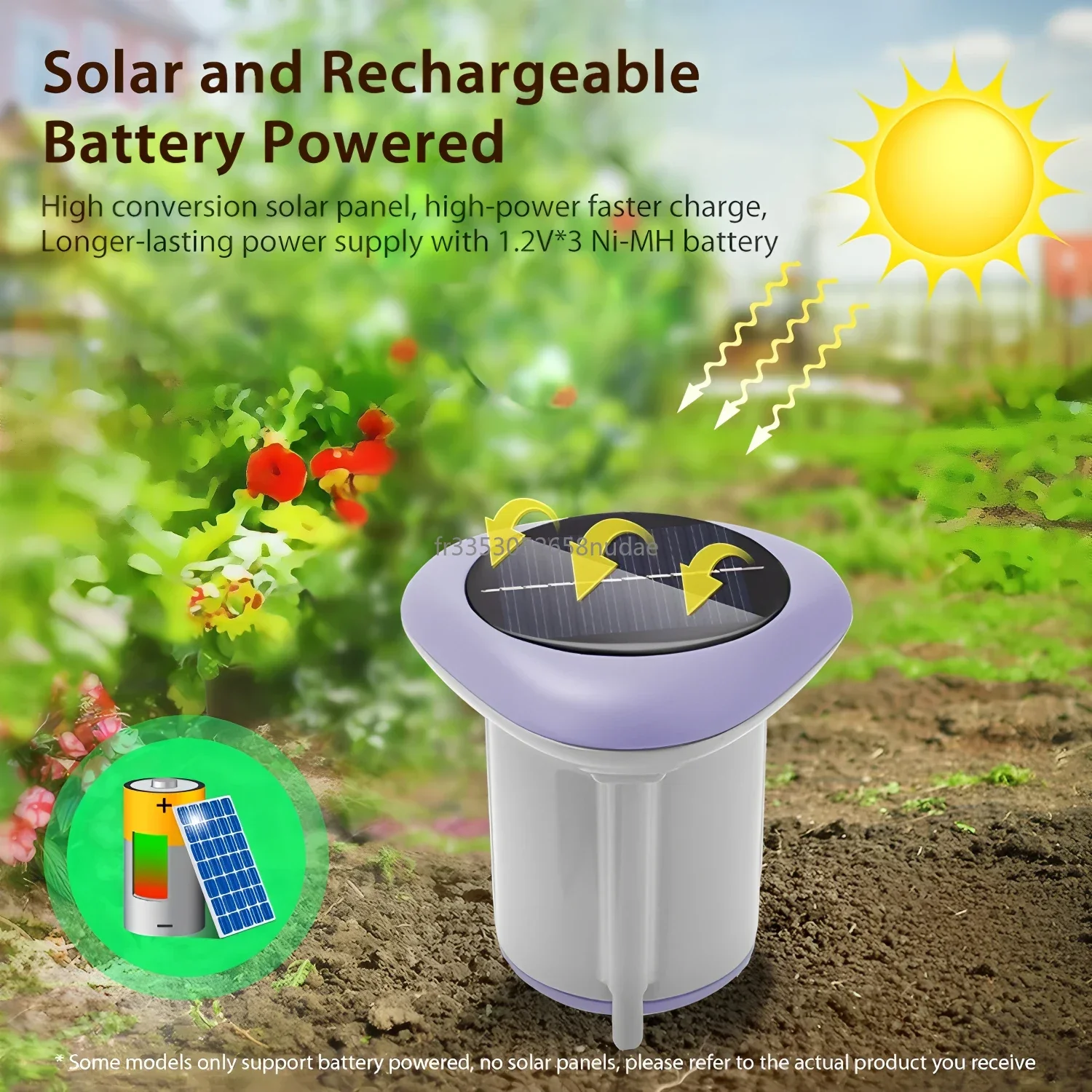 Tuya Smart ZigBee Solar Soil Sensor Temperature and Humidity Meter Thermo Hygrometer Home Garden Automation Irrigation Detector-5