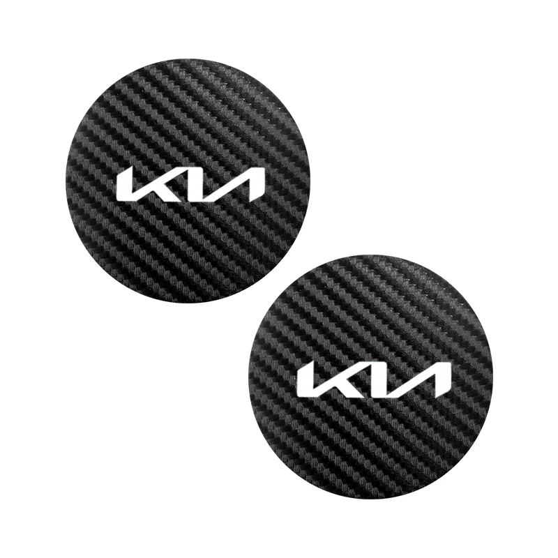 2Pcs.Sliding rubber mat for car water bottle Kia Rio Picanto Sportage Niro Morning Ceed ProCeed Stonic Optima accessories-5