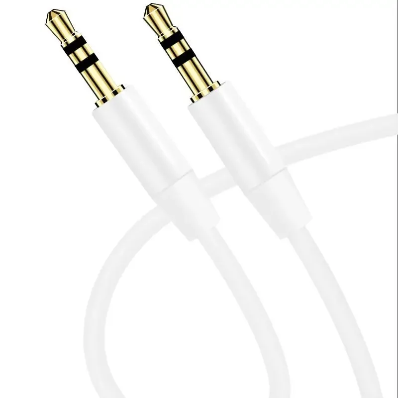 3.5mm Jack Audio Extension Cable Gold Plated 3.5 mm Male to 3.5mm Male Aux Cable for Car Xiaomi Headphone Speaker Auxiliary-4
