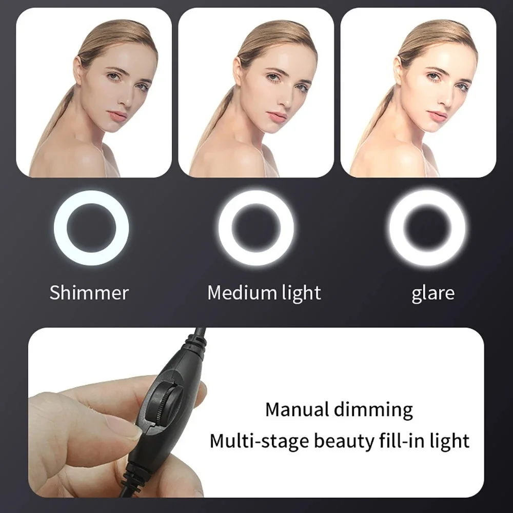 4K 2K 1080P Webcam Light Control Full HD 8MP Webcam PC Laptop Auto Focus Live Streaming Flexible with Microphone Live Broadcast-2