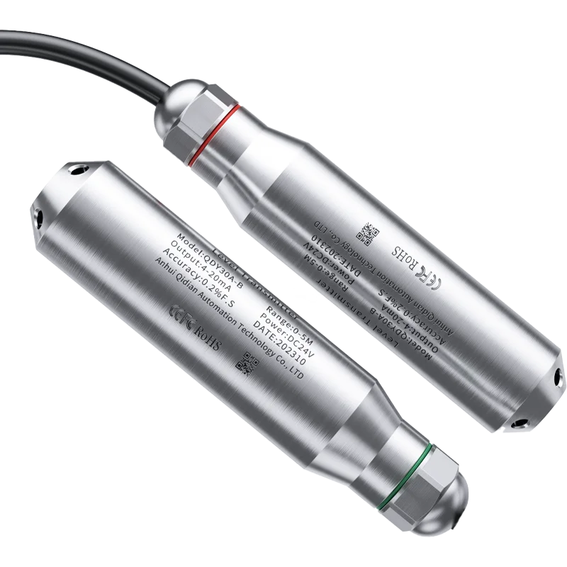 Water Level Sensor 4-20mA 0-10V 0-5V RS485 0-5m Liquid Level Sensor 1m/2m/3m/4m/5m Water Level Sensor Transmitter-2