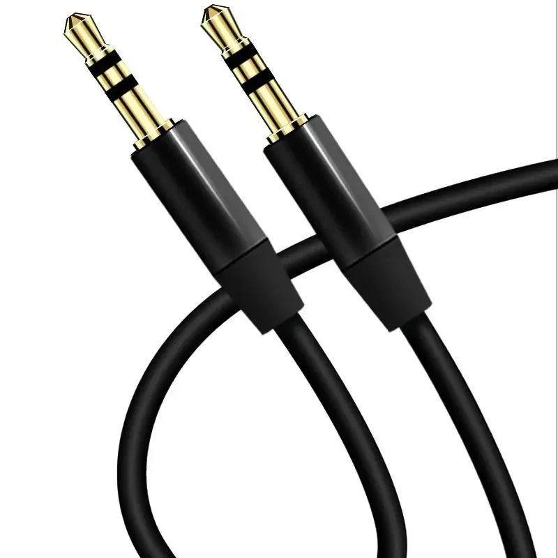 3.5mm Jack Audio Extension Cable Gold Plated 3.5 mm Male to 3.5mm Male Aux Cable for Car Xiaomi Headphone Speaker Auxiliary