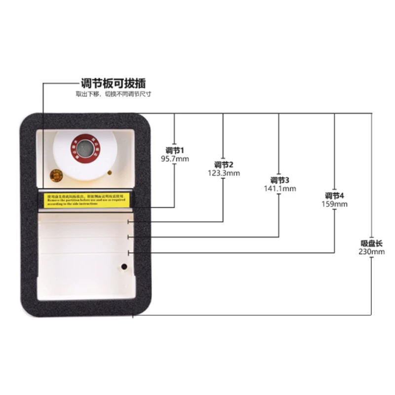 LED Display Screen Electric Vacuum Suction Cup Suction Plate Holder, Large Screen Disassembly and Maintenance Suction Tool-3