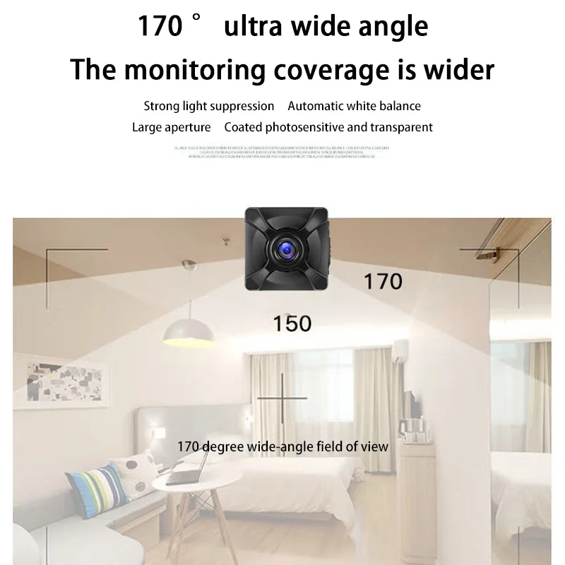 Xiaomi 4K Wireless Mini Camera Motion Detection Monitor WiFi IP/AP Remote Rechargeable Home Surveillance With Long Battery Life-2