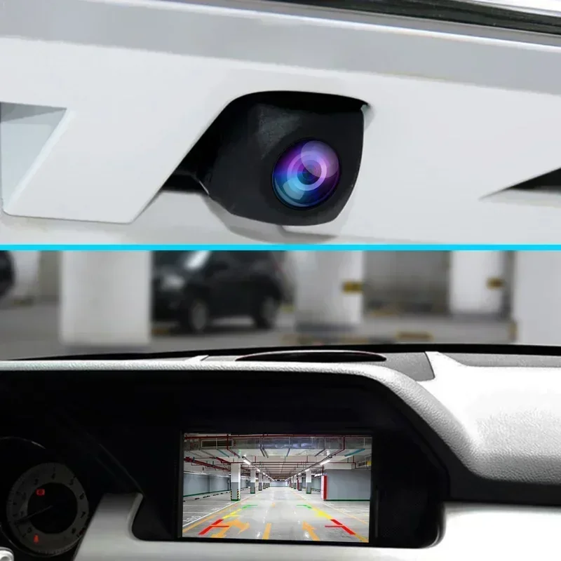 Universal HD 1080P AHD Car Rear Camera 170 Wide Angle CVBS CCD for Car Radio Night Vision and Waterproof Vehicle Parking Reverse-4