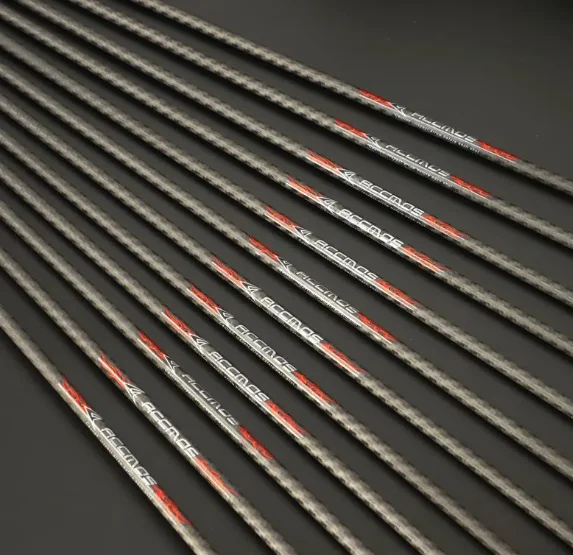 ACCMOS  6-24pcs ID6.2mm 3K Carbon Arrow Tubes 33inch spine 200 250 300 350 400 500 Archery DIY Hunting Shooting-6
