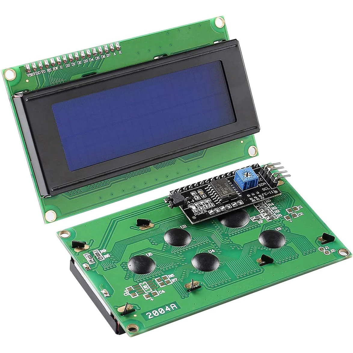 20x4 2004 LCD Display Module with IIC/I2C Serial Interface Adapter IIC I2C TWI Serial 2004 20x4 LCD Module Shield for Arduino R3-2