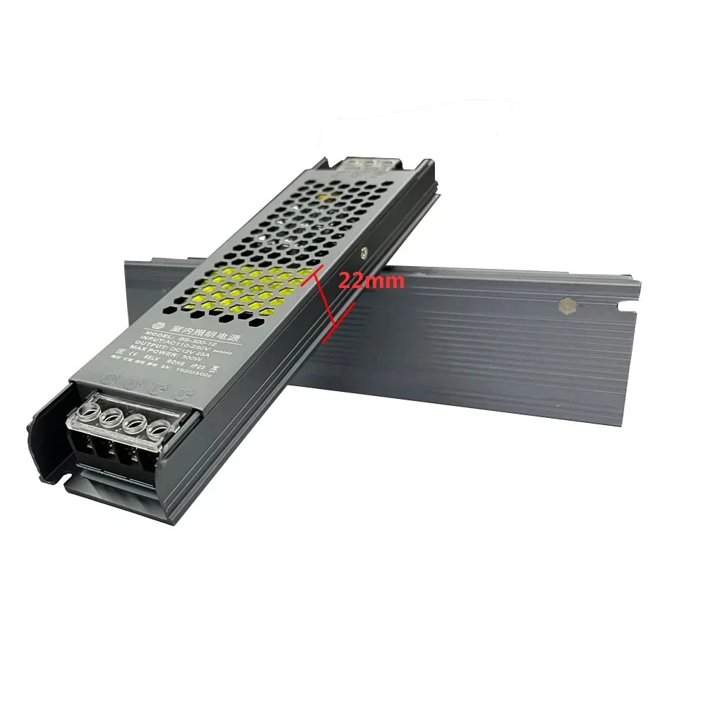 DC 12V 24V Switching Power Supply AC110-250V Mute Lighting Transformers 60W 100W 200W 300W 400W LED Light Driver Power Adapter-3