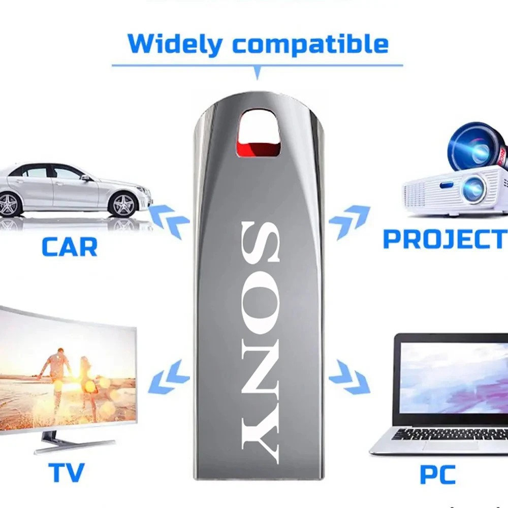 SONY Original Flash Drives 2TB USB 3.0 Mini High Speed Metal Pendrive 1TB Stick Portable Drive Waterproof Memoria Storage U Disk-5