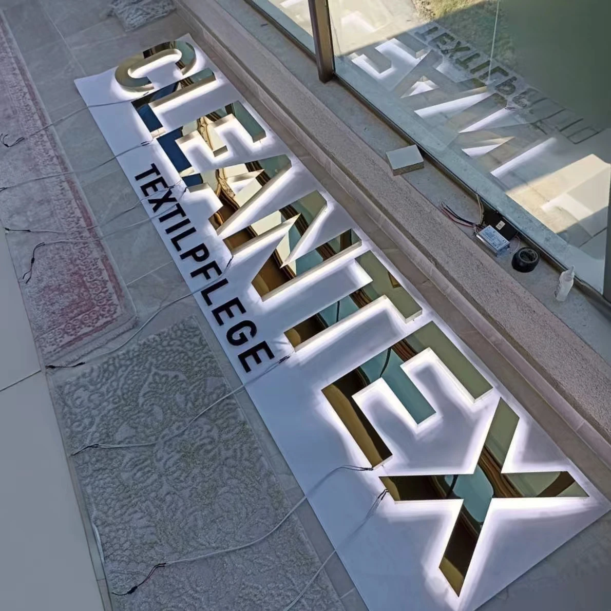 Outdoor Led Illuminated Sign Led Backlit Store Sign Letter Shop Signboard 3D Custom Led Sign-3
