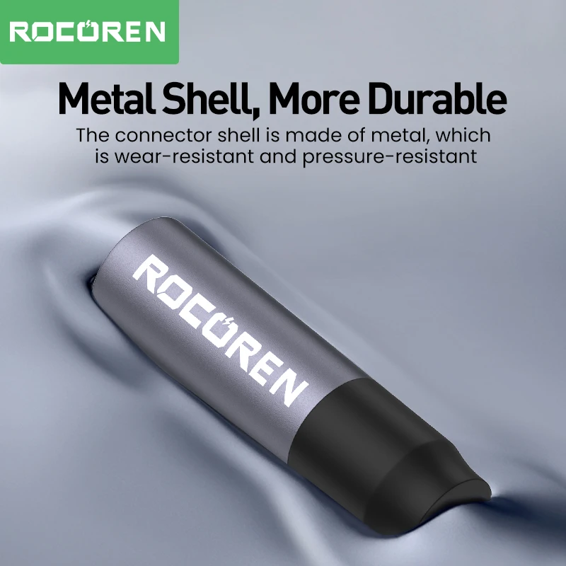 Rocoren Audio Cable 3.5 mm Jack Male to Male Aux Cable For Phone Headphone Car MP3 Speaker Computer 3.5mm Jack Aux Wire Cord 5M-6