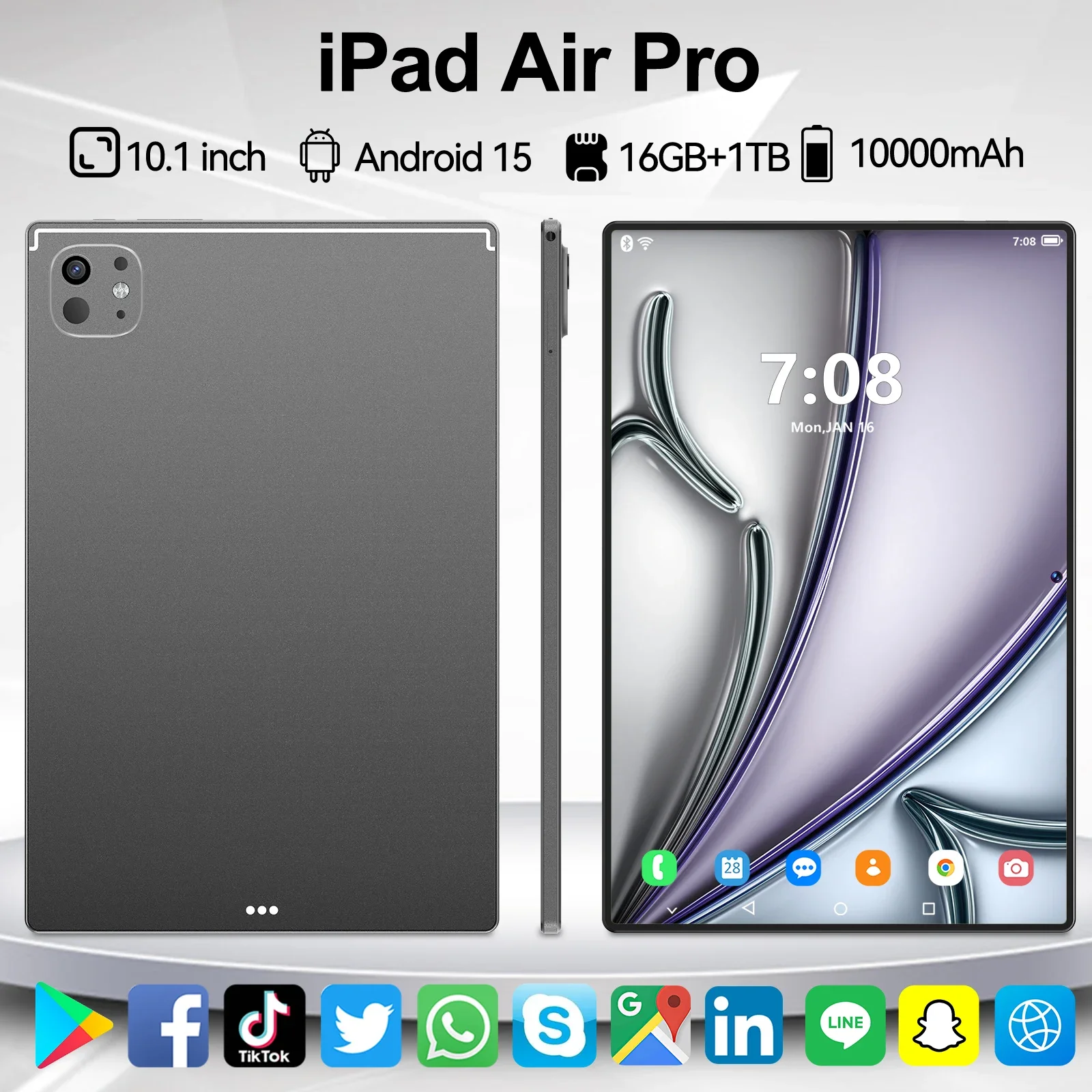 [Global Version] 2025 Original IPad Air Pro Tablet 10.1