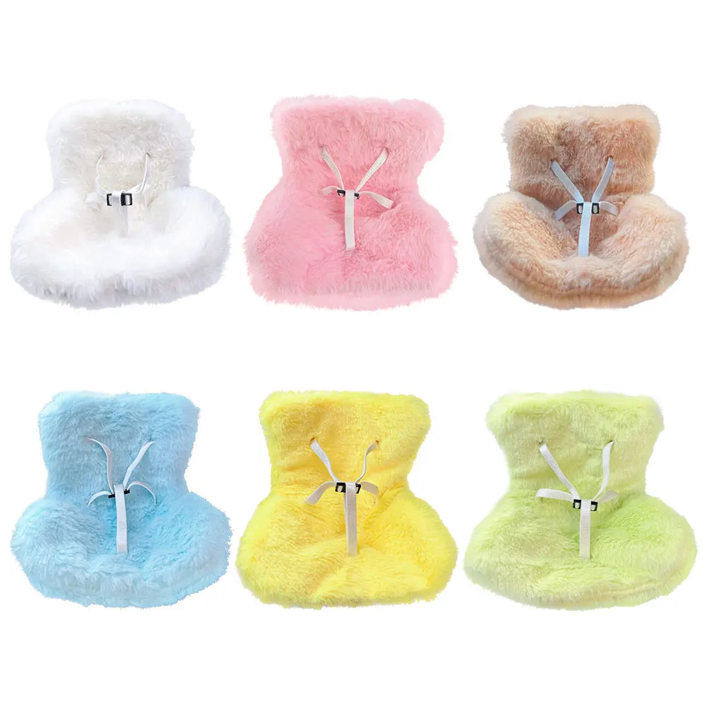 15-17cm Labubu Doll Carseat All Doll Safety Seat Accessories Cute Dolls Car Air Outlet Decoration High-Grade Auto Interior Gifts-4