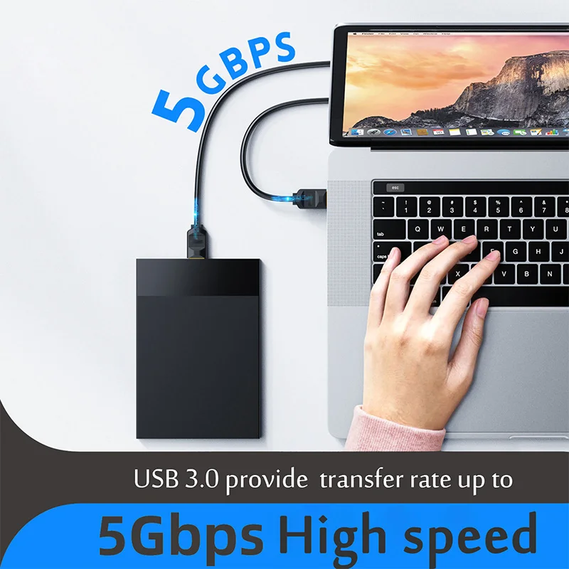 USB 3.0 / 2.0  Extension Cable Male to Female Extender Cable Fast Speed USB 3.0/2.0 Extended for laptop PC USB 3.0 Extension-4