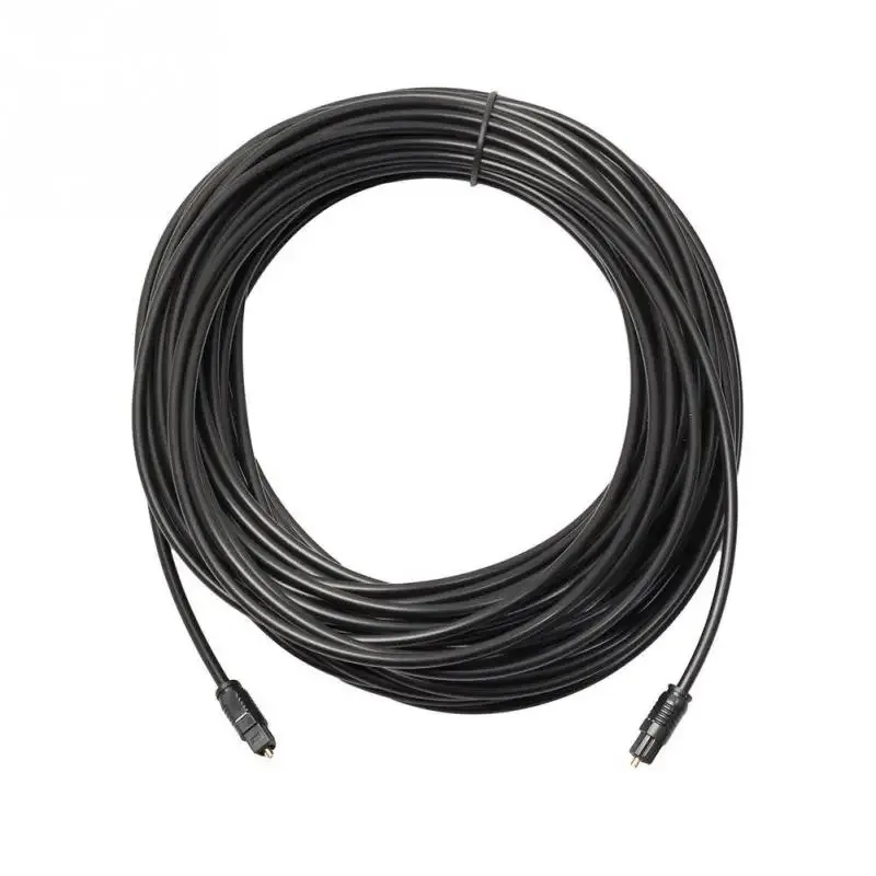 1/2/3Pcs For Toslink Gold-Plated Digital Optical Audio Cable 1m 1.5m 2m 3 / 5m 10m 15m 20m Gold-Plated Cable High Quality-2