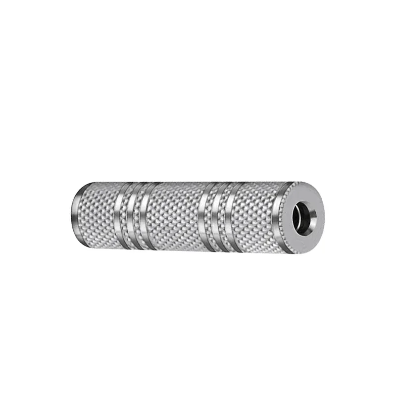 4pcs 3.5mm Jack Coupler 3.5 mm Female to 3.5mm Female Jack plug audio Stereo Coupler Socket Adapter connectors-6