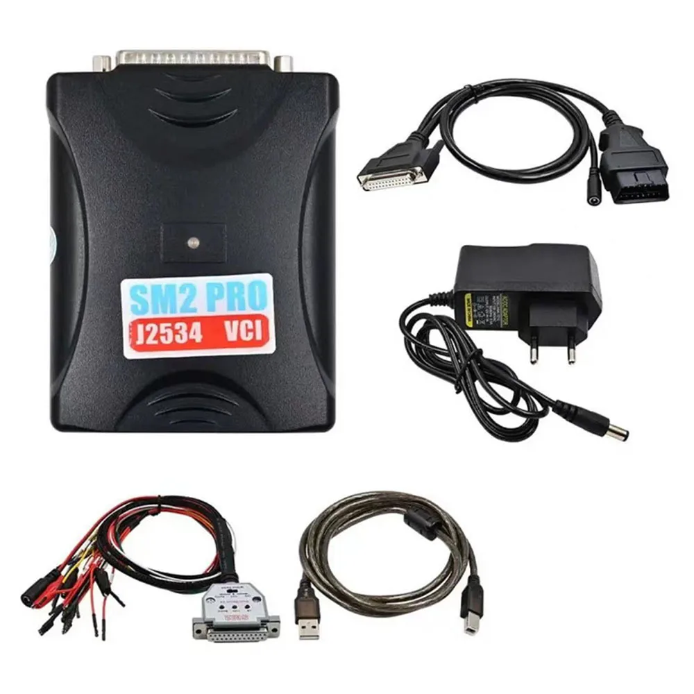 SM2 PRO J2534 Professional Automotive Diagnostics and Programming Tool Electric Code Reader in English Language-2