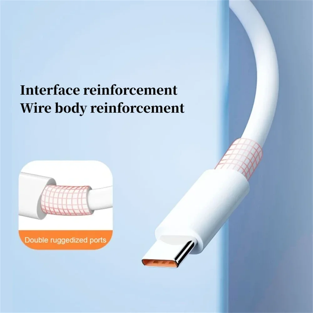 120W 10A USB Type C Super Fast Charging Data Cord Phone USB-C Cable For Huawei Mate 60 Honor Xiaomi Samsung Quick Charger Cable-4