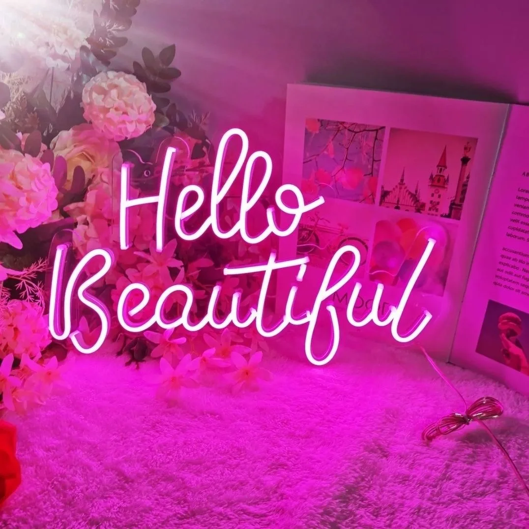 Customized LED neon sign board, store outdoor signage, custom design. LED3d letters, stainless steel backlit letters-4