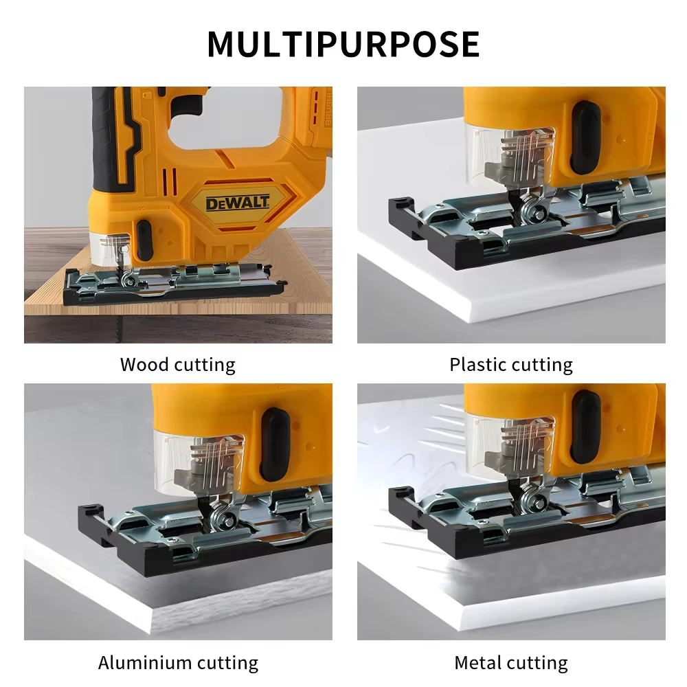 Dewalt 2700RPM Brushless Curve Saw Cordless Electric Jig Saw Portable Adjustable Woodworking Power Tool For Dewalt 20V Battery-6