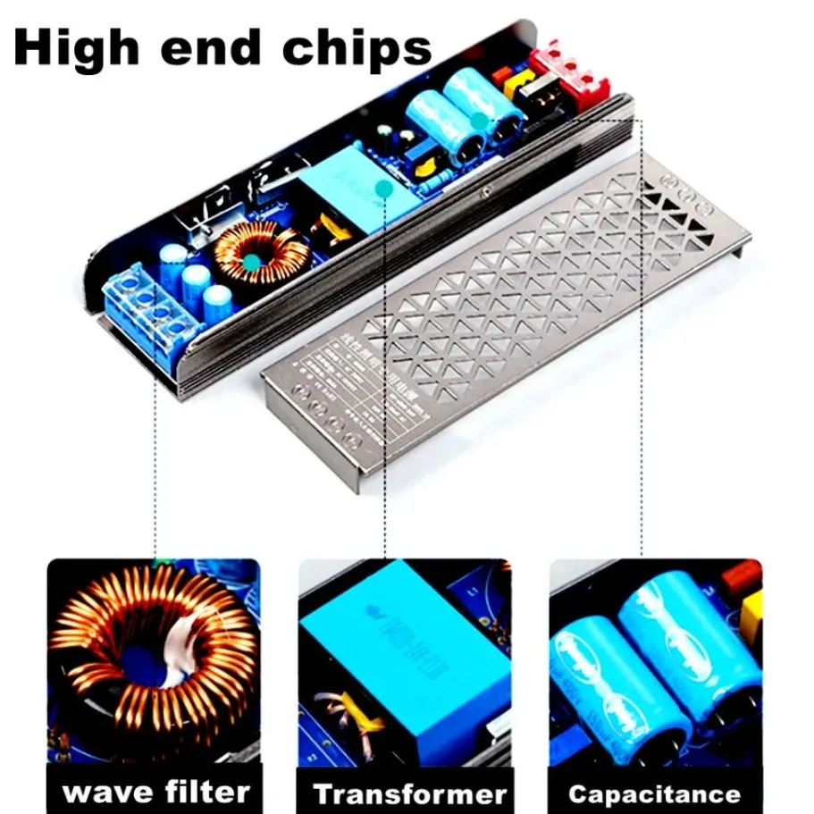 12V 24V LED Power Supply AC To DC Transformer 60W 100W 200W 300W 400W Super Thin Converter for LED Strip Light Bulb LED Driver-3