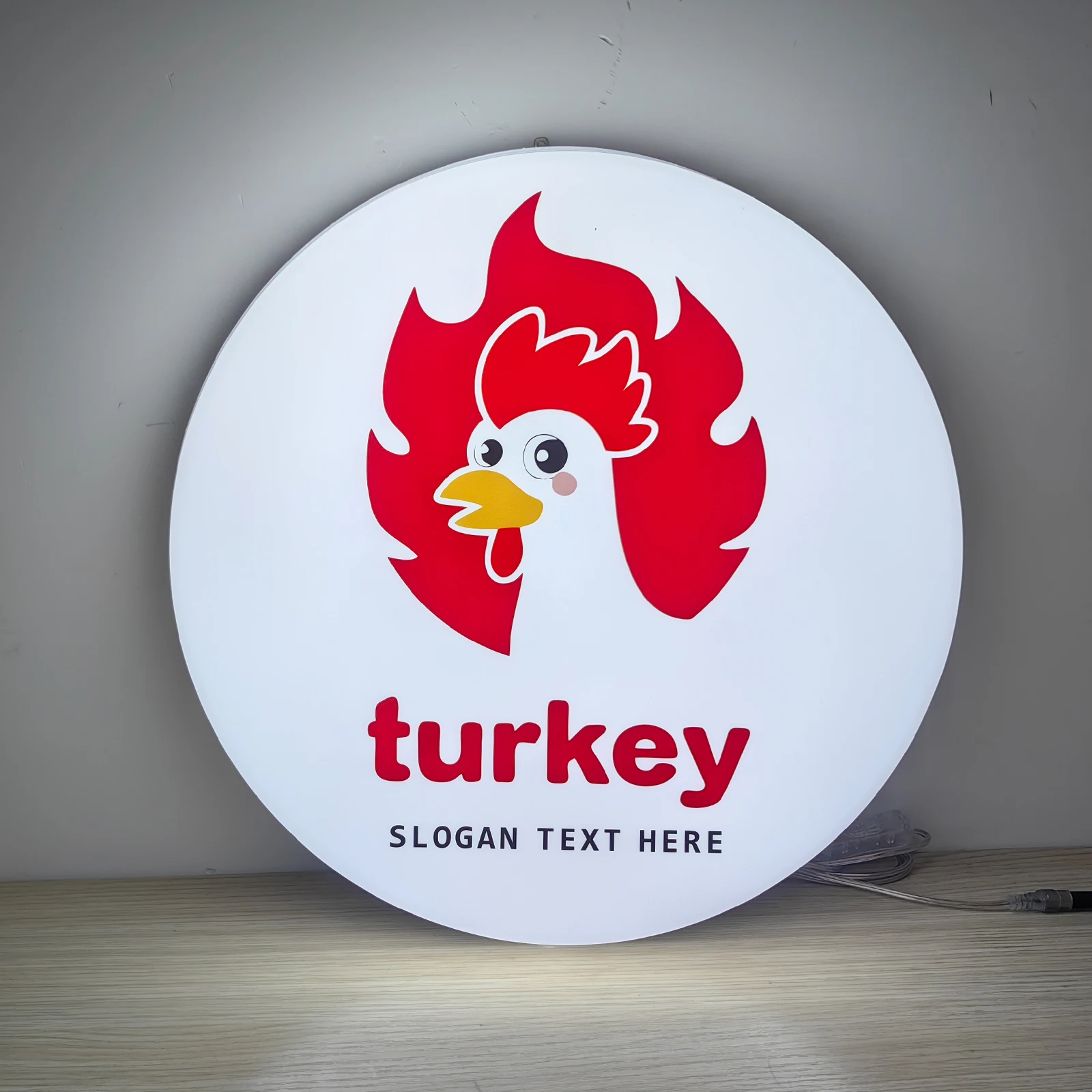 Lightbox Custom Lighting Signs For Food Truck Dining Car Acrylic Signage Shop Sign Single Side Advertising Board Light Box-4