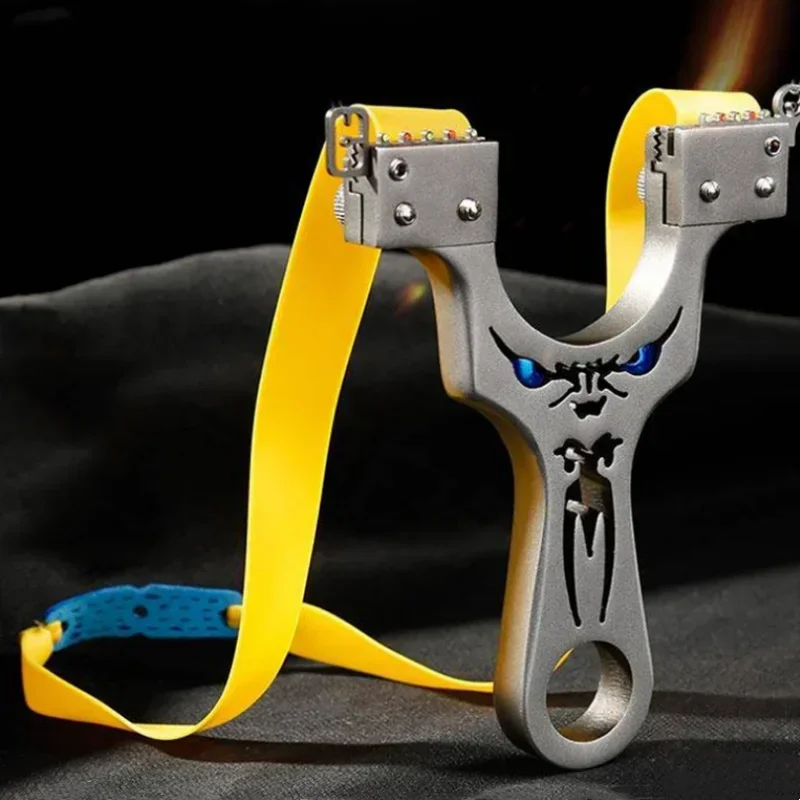 Professional Hunting Slingshot Big Power Stainless Steel Slingshot High-quality Hunting Outdoor Adult Competition Game Toy-4