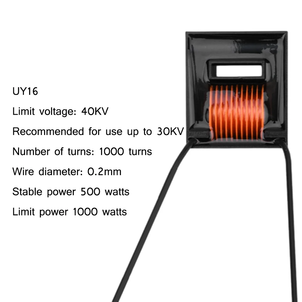 30KV High Frequency High Voltage Arc Ignition Generator Inverter Boost Step Up Transformer 200W/500W Ozone Arcing Generator-5