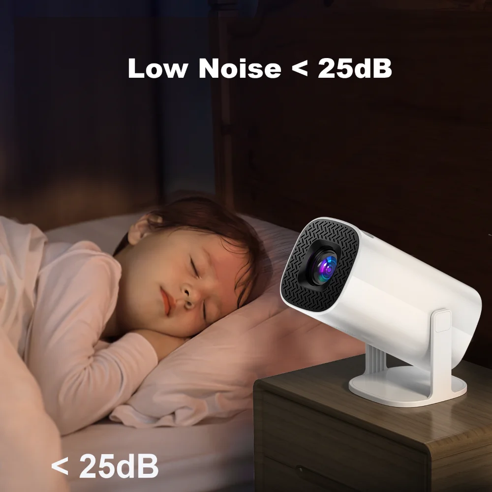 P30 Smart Mini Projector Android 11 WiFi6 Support 4K 1080P BT5.0 Projector 1280*720P Home Cinema Portable Projector-3