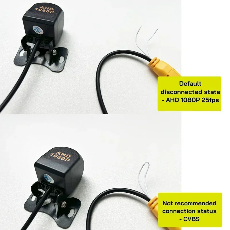 Universal HD 1080P AHD Car Rear Camera 170 Wide Angle CVBS CCD for Car Radio Night Vision and Waterproof Vehicle Parking Reverse-2