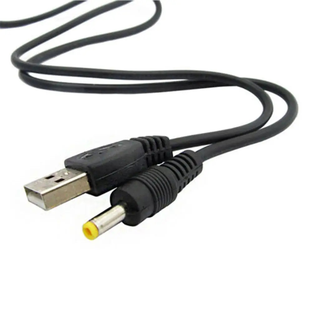 80cm 5V 1A USB To DC Power Charging Cable Charge Cord For PSP 1000 2000 3000 4.0x1.7mm Plug USB Charging Cable-5