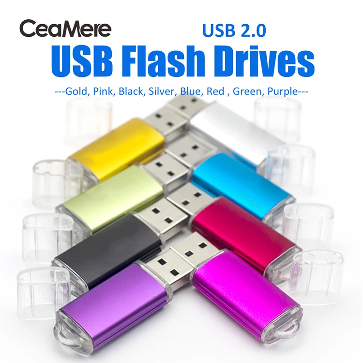 50PCS Custom LOGO USB2.0 High Speed Usb Stick 2. 0 memoria stick memory Flash Drive Pendrive4GB 8GB 16GB 32GB 64GB-3