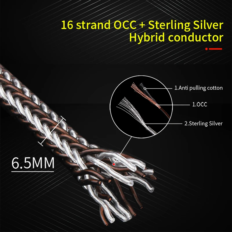 HIFI Stereo 4.4mm AUX to 2RCA Balance Audio Cable High-end One-To-Two Y Splitter For Amplifier Audio Home Theater Balance Cable-2