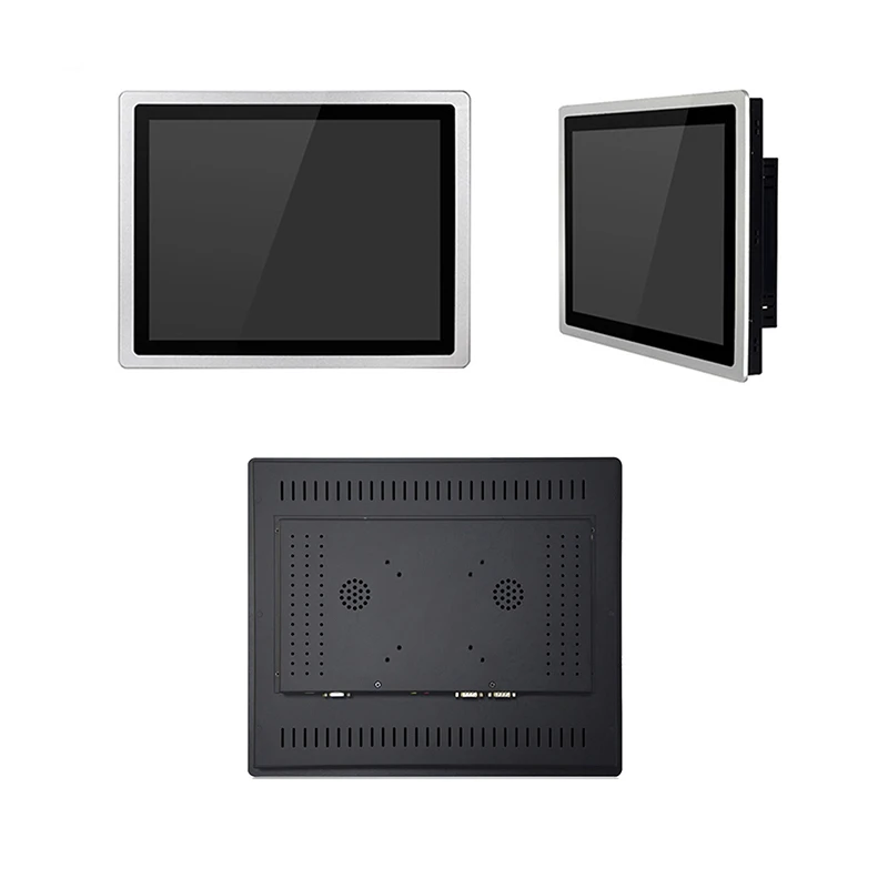 All In One Touch Industrial PC Celeron J1900 Multi Touch Screen Ethernet Lan 4xUSB VESA Mount Embedded Industrial Panel PC-6
