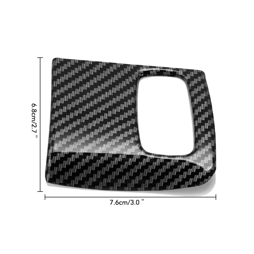 Carbon Fiber Car Ignition Key Hole Trim Sticker Decoration For Audi A4 B8 2009 2010-2016 / A5 2008-2015(LHD）Auto Accessories-2