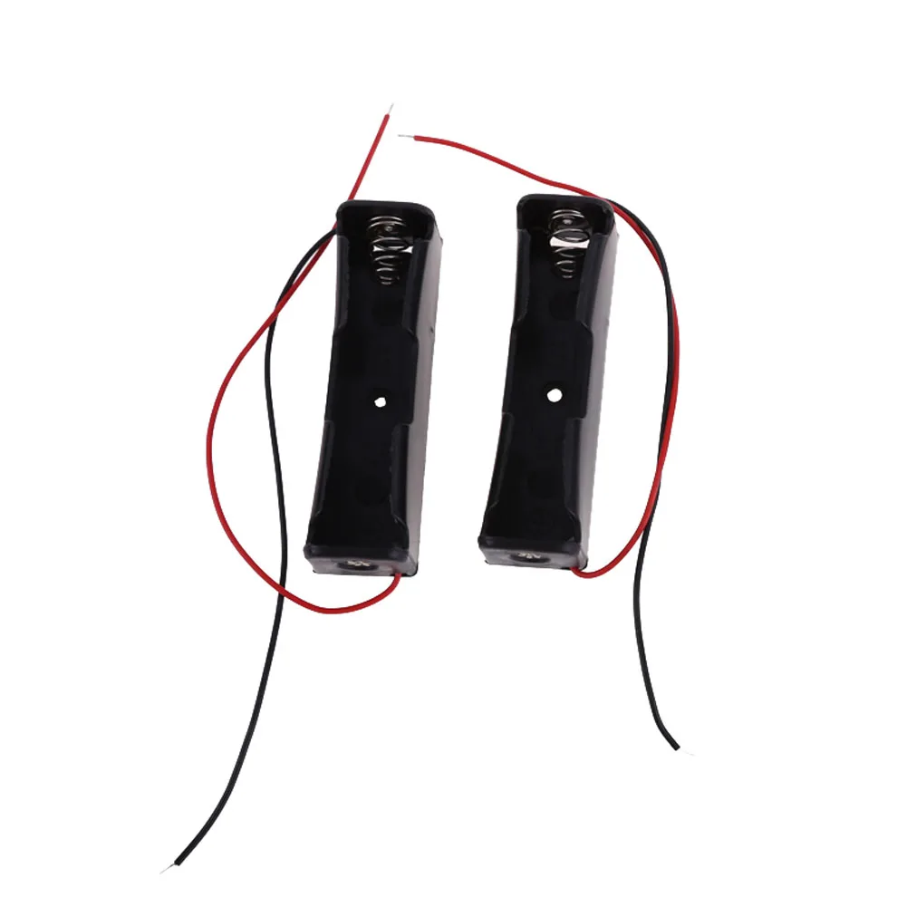 10pcs/5pcs 18650 Power Bank Cases 1X 3.6V-4.2V 18650 Battery Holder Storage Box Case 1 Slot Battery Container With Wire Lead-3